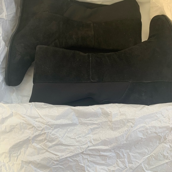 Stuart Weitzman black over the knee suede boots size 6.5 - Picture 2 of 7